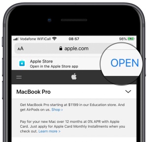 iOS Smart App Banner